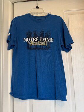 Vintage Notre Dame The Shirt 2011 Size M
